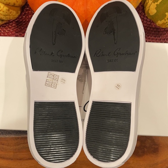 Robert Graham Men’s Floral Design Leather Shoes multi color SO GORGEOUS - Picture 4 of 11